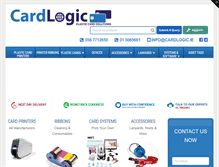 Tablet Screenshot of cardlogic.ie